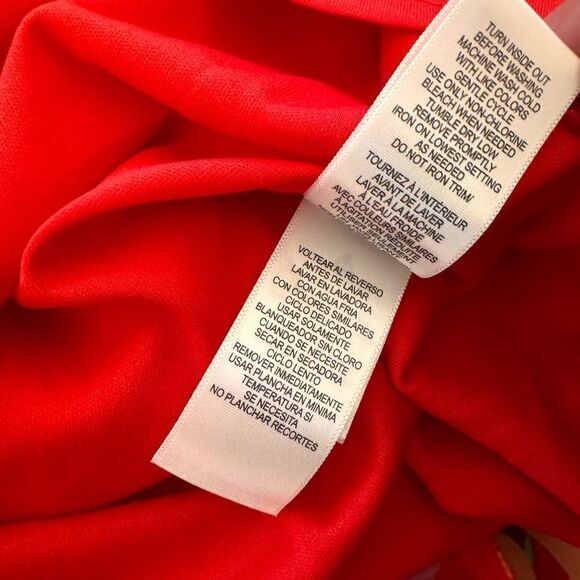 Nordstrom Julia Jordan Tropical Print Mock Neck Maxi Dress 14 - Picture 8 of 8